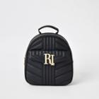 River Island Womens Quilted Ri Backpack