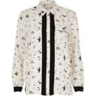 River Island Womens Doodle Print Shirt