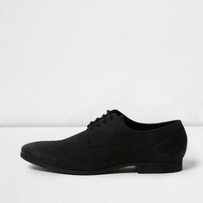 River Island Mens Nubuck Leather Smart Shoes