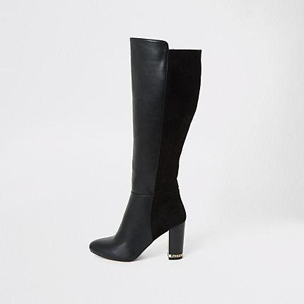 River Island Womens Knee High Heel Boots