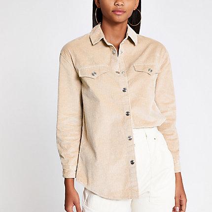 River Island Womens Cord Shirt