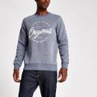 Mens Jack And Jones Logo Print Sweatshirt