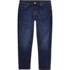 River Island Mens Jimmy Tapered Cropped Jeans