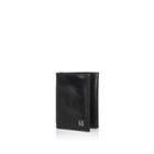 River Island Mensblack Three Fold Wallet