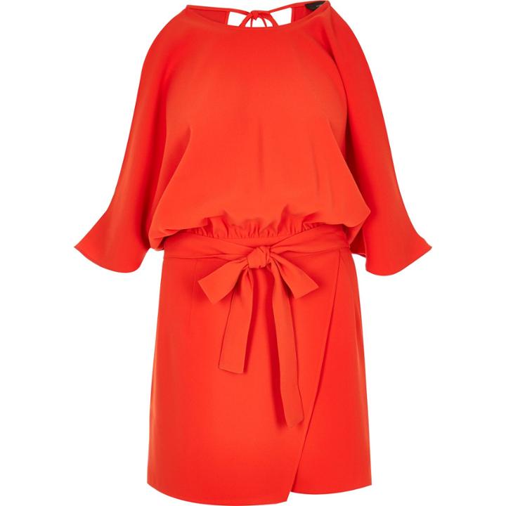 River Island Womens Cold Shoulder Romper