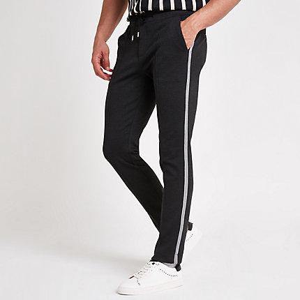 River Island Mens Stretch Skinny Jogger Pants