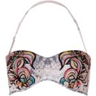 River Island Womens Mixed Print Balconette Bikini Top