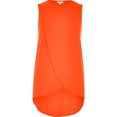 River Island Womens Wrap Front Tank Top