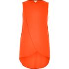 River Island Womens Wrap Front Tank Top