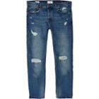 River Island Mens Only And Sons Ripped Slim Fit Jeans