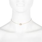 River Island Womens Gold Tone Delicate Choker Necklace