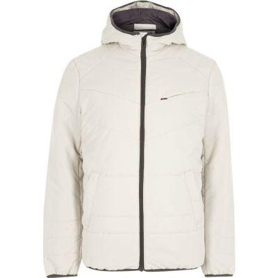 River Island Mens Only And Sons Hooded Puffer Jacket