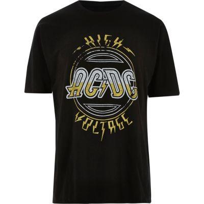 River Island Mens 'acdc' Band T-shirt