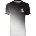 River Island Mens White And Fade Print Muscle Fit T-shirt