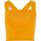 River Island Womens Knit Strappy D-ring Back Crop Top