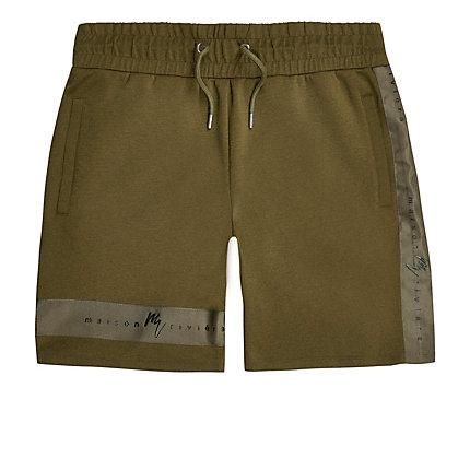 River Island Mens Maison Riviera Slim Fit Jersey Shorts