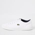 River Island Mens Lacoste Straightset White Sneakers