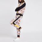 River Island Womens Floral Tracksuit Bottoms