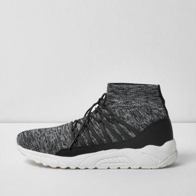 River Island Mens Knitted Sports Sneakers