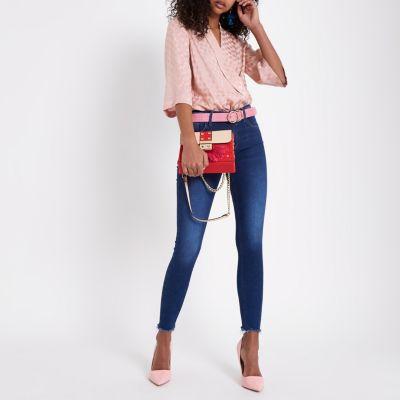 River Island Womens Kimono Sleeve Bodysuit