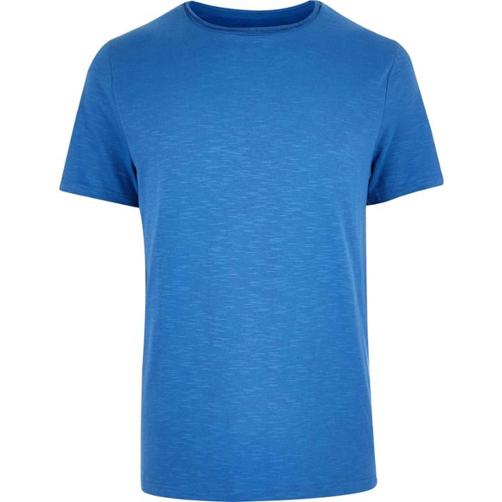 River Island Mensbright Plain Short Sleeve T-shirt