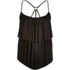 River Island Womens Pleated Double Layer Cami