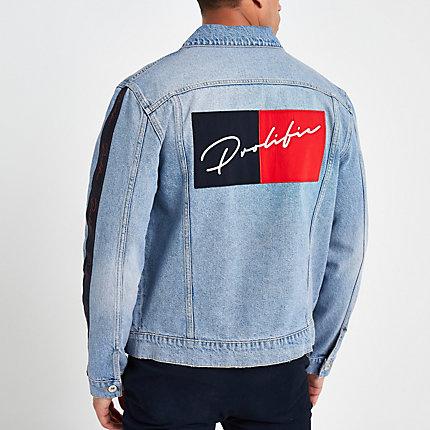 River Island Mens 'prolific' Classic Fit Denim Jacket