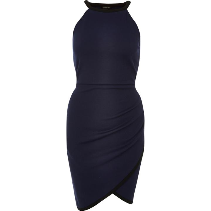 River Island Womens Jersey Wrapbodycon Mini Skirt