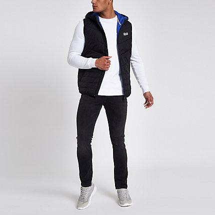 River Island Mens Jack And Jones Originals Puffer Gilet