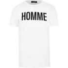 River Island Mens Selected Homme Logo Print T-shirt
