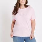 River Island Womens Plus 'femme' Fitted T-shirt