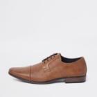 River Island Mens Embossed Toecap Lace-up Shoes