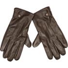 River Island Mensdark Leather Gloves