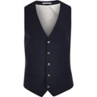 River Island Mens Gingham Skinny Vest