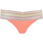 River Island Womens Stripe Bandage Bikini Bottoms
