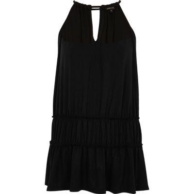 River Island Womens Ruched Trapeze Cami Dress