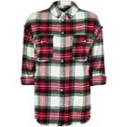 River Island Womens Check Print Boyfriend Fit Shirt