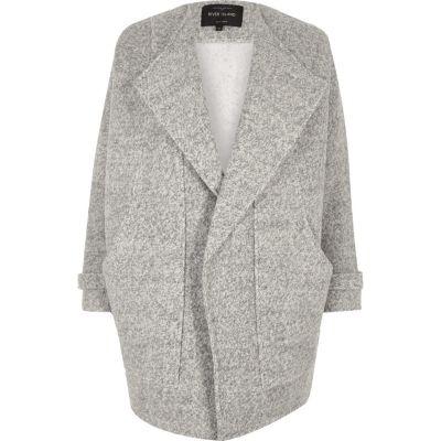 River Island Womens Marl Fallaway Jacket