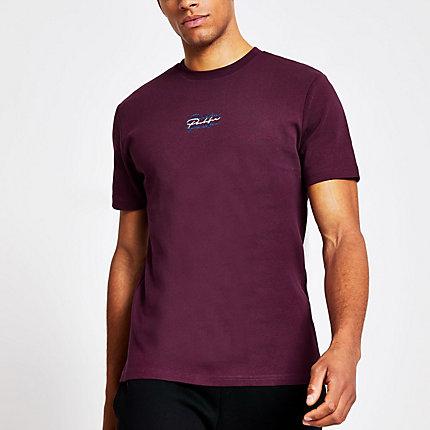 River Island Mens White Short Sleeve Oversized T-shirt