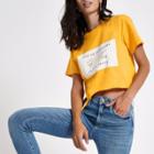 River Island Womens 'females Of The Future' Crop T-shirt