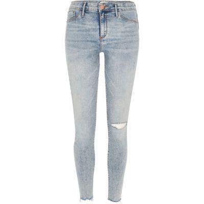 River Island Womens Wash Molly Reform Jeggings
