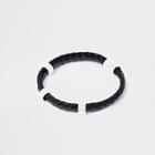 River Island Mens Double Lattice Bracelet