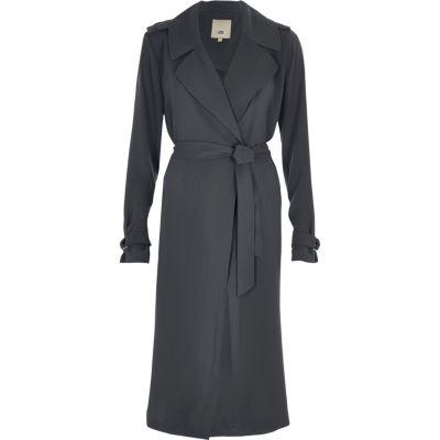 River Island Womens Belted Duster Trench Coat