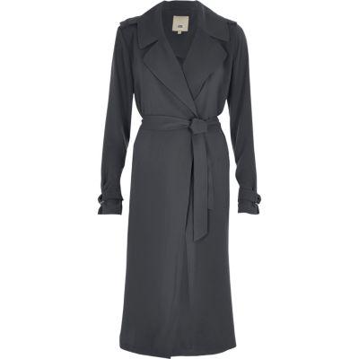 River Island Womens Belted Duster Trench Coat