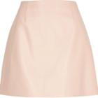 River Island Womens Faux Leather Skirt