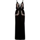 River Island Womens Embroidered Cami Maxi Beach Jumpsuit