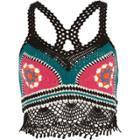 River Island Womens Crochet Racer Back Bralet