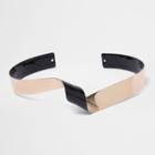 River Island Womens Rose Gold Tone Sculptured Necklace