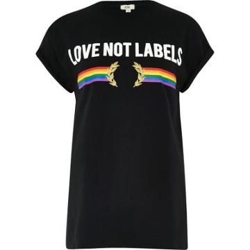River Island Womens Pride 'love Not Labels' T-shirt