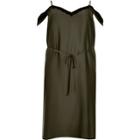 River Island Womens Plus Cold Shoulder Cami Slip Dress